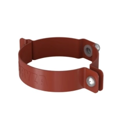 BRYZA STAL Obejma rury spustowej 100 mm - CEGŁA